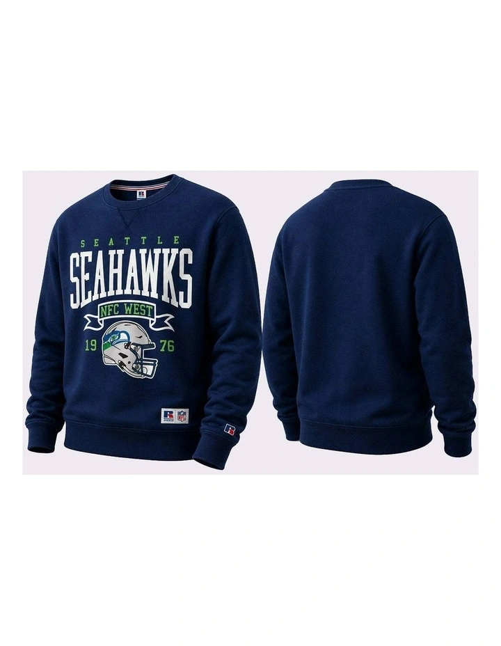 NFL Seattle Seahawks Unisex Crew Sweat image 4