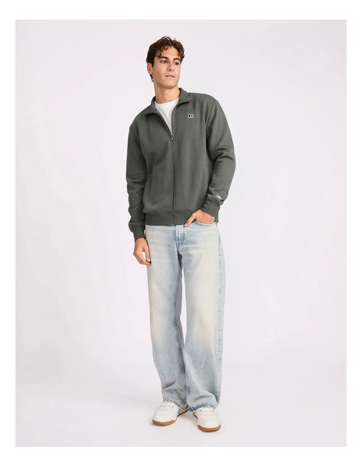 R Logo Mens Track Jacket - Spruce image 5
