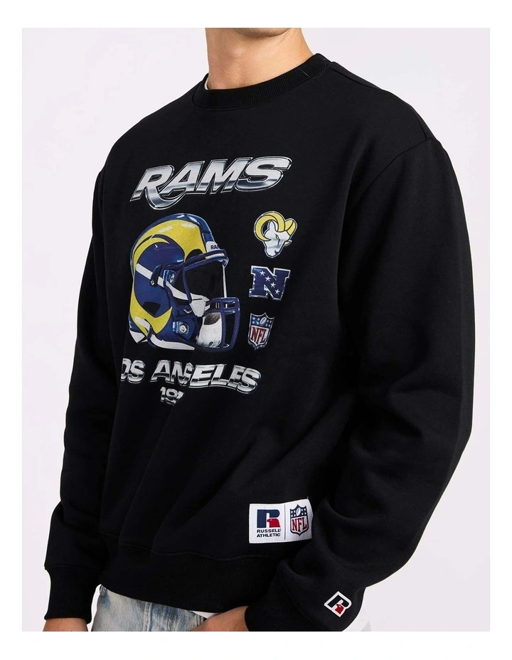 NFL Los Angeles Rams Unisex Crew Sweat image 3