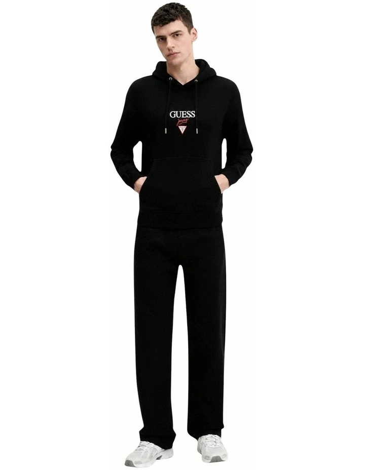 Regular Baker Logo Hoodie in Black image 2