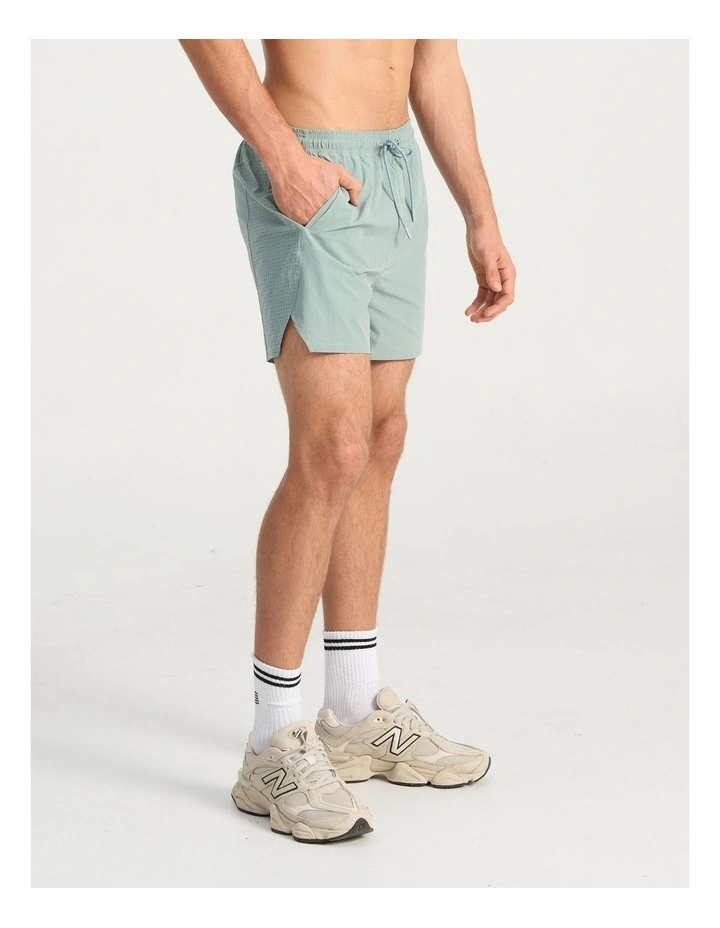 Gym Short 4 in Sage image 2