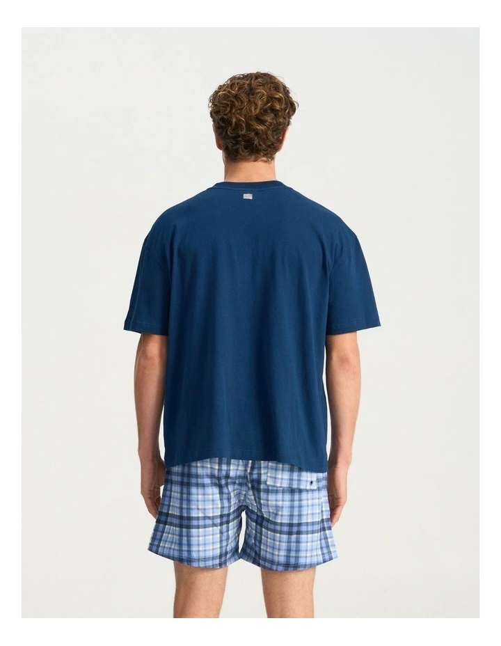 Rec Tee in Insignia Blue image 3