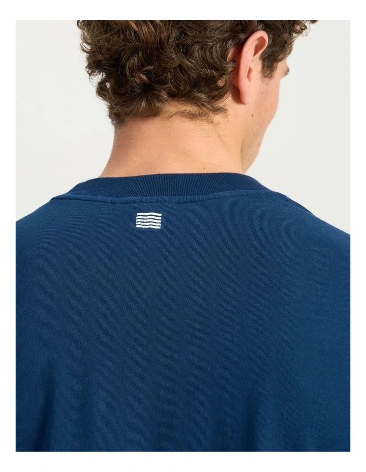 Rec Tee in Insignia Blue image 4