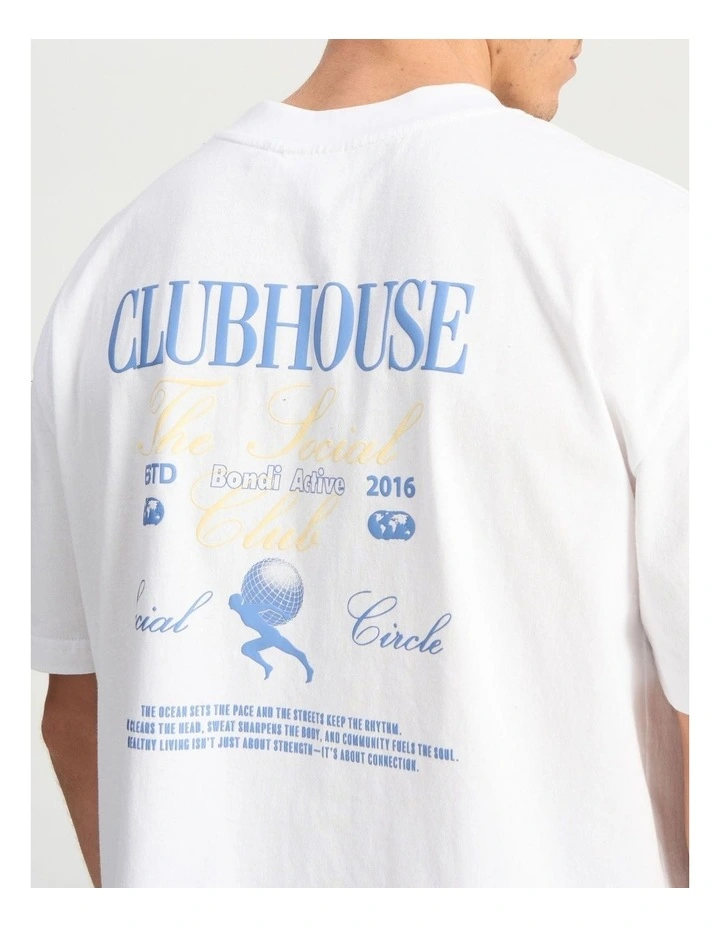 Clubhouse Tee in White image 3