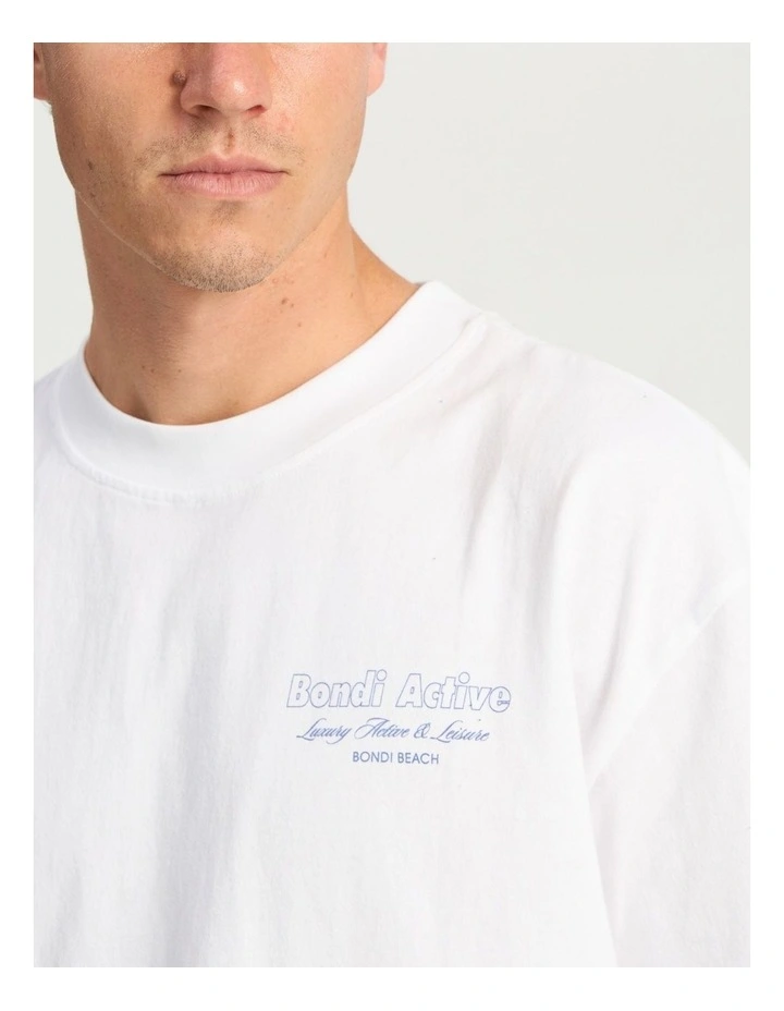 Clubhouse Tee in White image 4