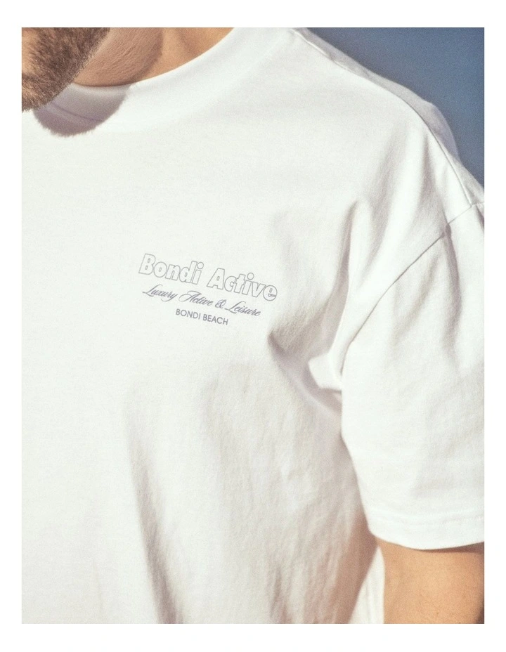 Clubhouse Tee in White image 5