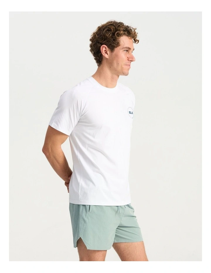 Cultivate Tech Tee in White image 3