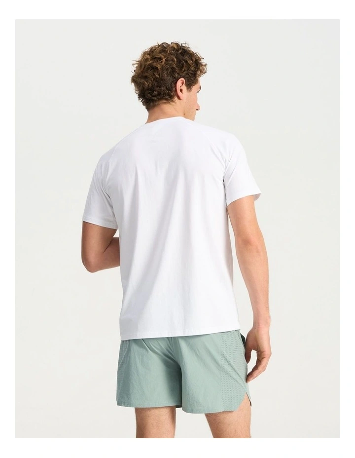 Cultivate Tech Tee in White image 4
