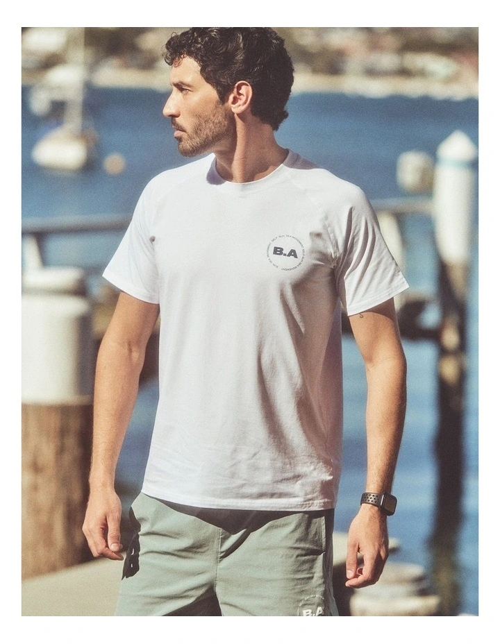 Cultivate Tech Tee in White image 5