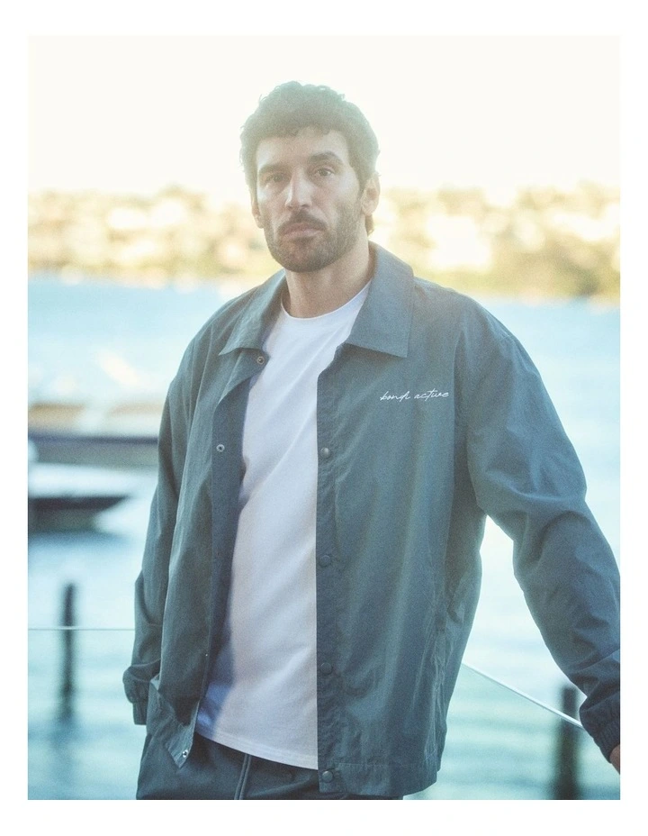 Coach Jacket in Charcoal image 4