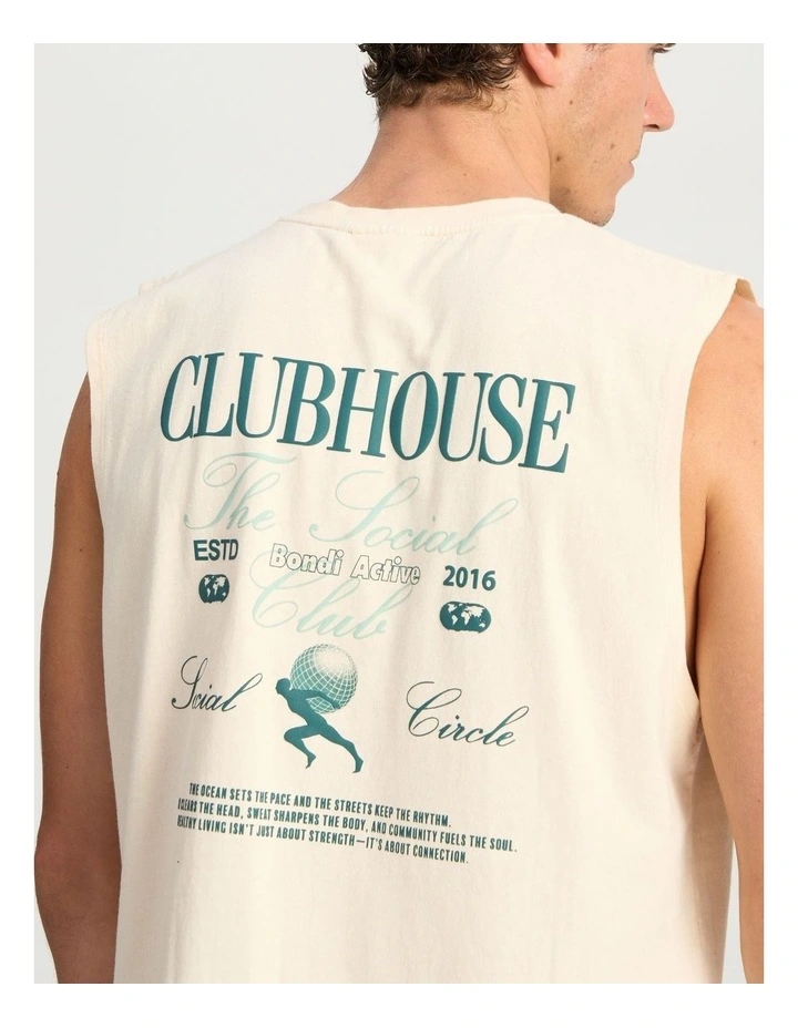 Clubhouse Tank in Buttercream image 2