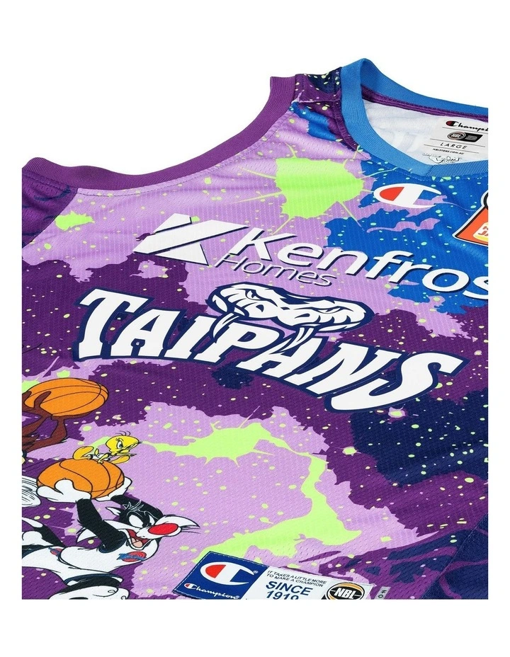 Cairns Taipans 25/26 Space Jam Jersey in Purple image 2