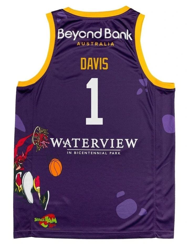 Sydney Kings 25/26 Space Jam Jersey in Kendric Davis image 4