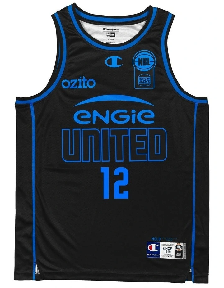 Melbourne United 25/26 HoopsFest Jersey in Tom Wilson image 3