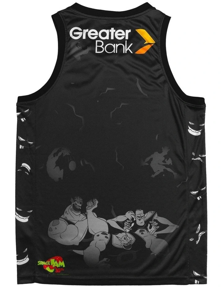 Illawarra Hawks 25/26 Space Jam Jersey in Black image 4