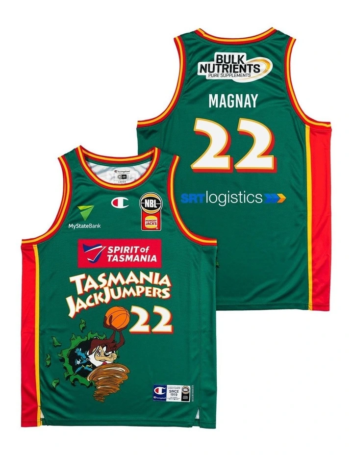 Tasmania JackJumpers 25/26 Space Jam Jersey - Will Magnay image 1
