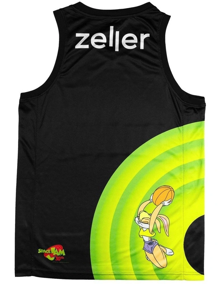 S.E. Melbourne Phoenix 25/26 Space Jam Jersey in Black image 4