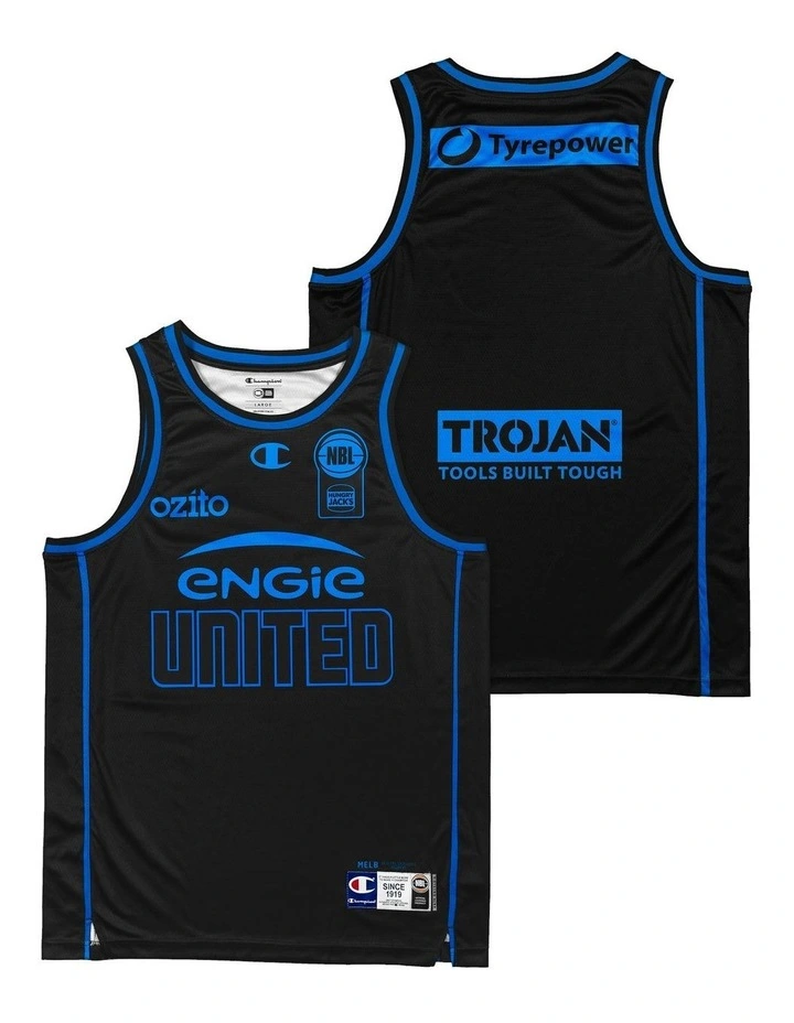 Melbourne United HoopsFest Jersey 25/26 in Blue image 1