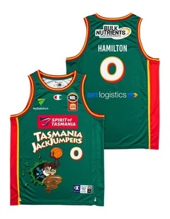 Tasmania JackJumpers Space Jam Jersey 25/26 in Bryce Hamilton