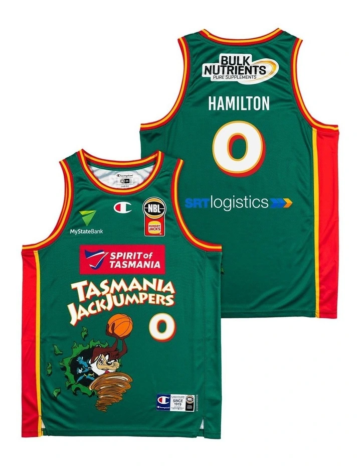 Tasmania JackJumpers Space Jam Jersey 25/26 in Bryce Hamilton image 1