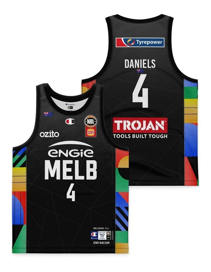 Melbourne United Multicultural Jersey 25/26 in Dash Daniels image 1