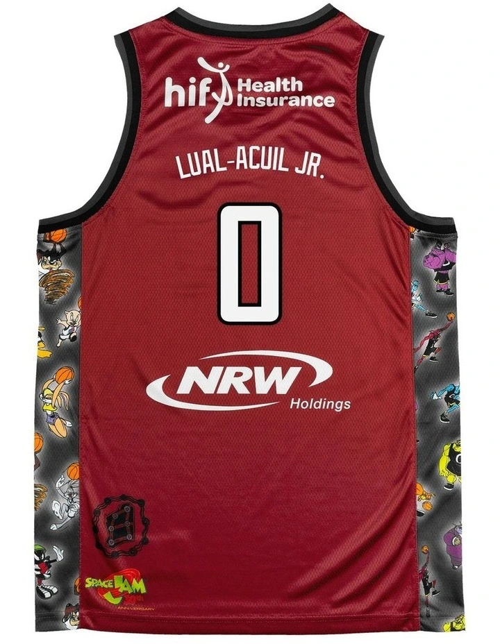 Perth Wildcats Space Jam Jersey 25/26 in Jo Lual-Acuil Jr image 4