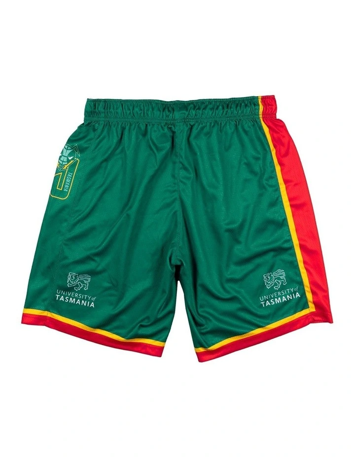 Tasmania JackJumpers 25/26 Space Jam Shorts Pack of 2 in Green image 4