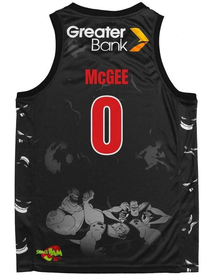 Illawarra Hawks 25/26 Space Jam JaVale McGee Jersey Pack of 2 in Black image 4
