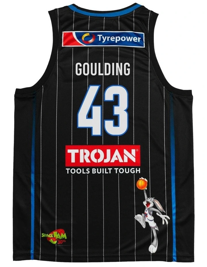 Melbourne United 25/26 Space Jam Chris Goulding Jersey in Black image 4