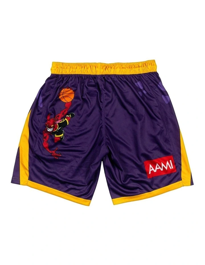 Sydney Kings 25/26 Space Jam Shorts in Purple image 4