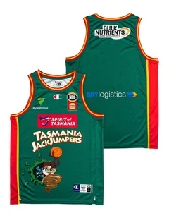 Tasmania JackJumpers 25/26 Space Jam Jersey in Green