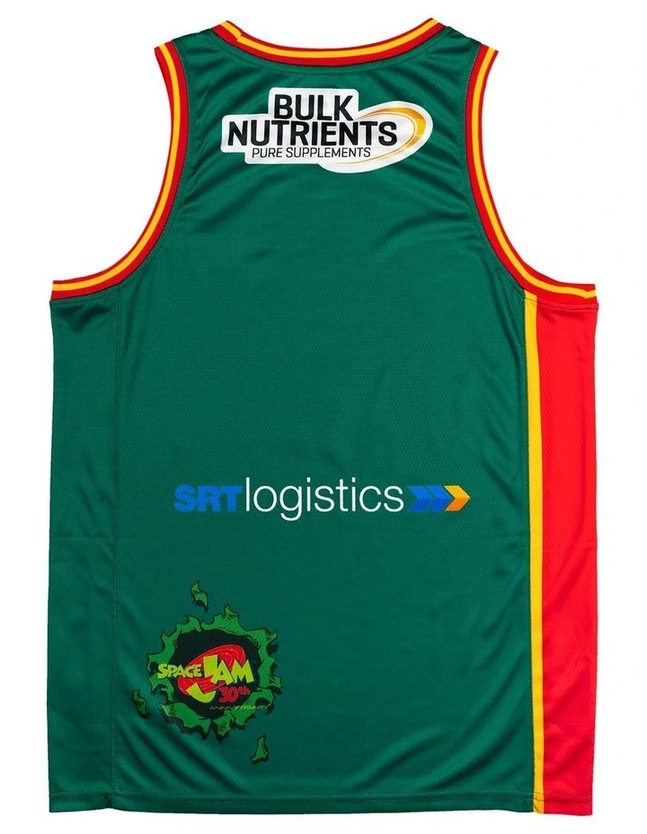 Tasmania JackJumpers 25/26 Space Jam Jersey in Green image 4