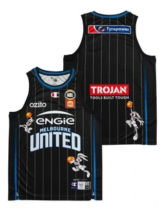 Melbourne United 25/26 Space Jam Jersey in Black