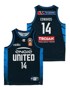 Melbourne United 25/26 Jesse Edwards Primary Jersey in Navy