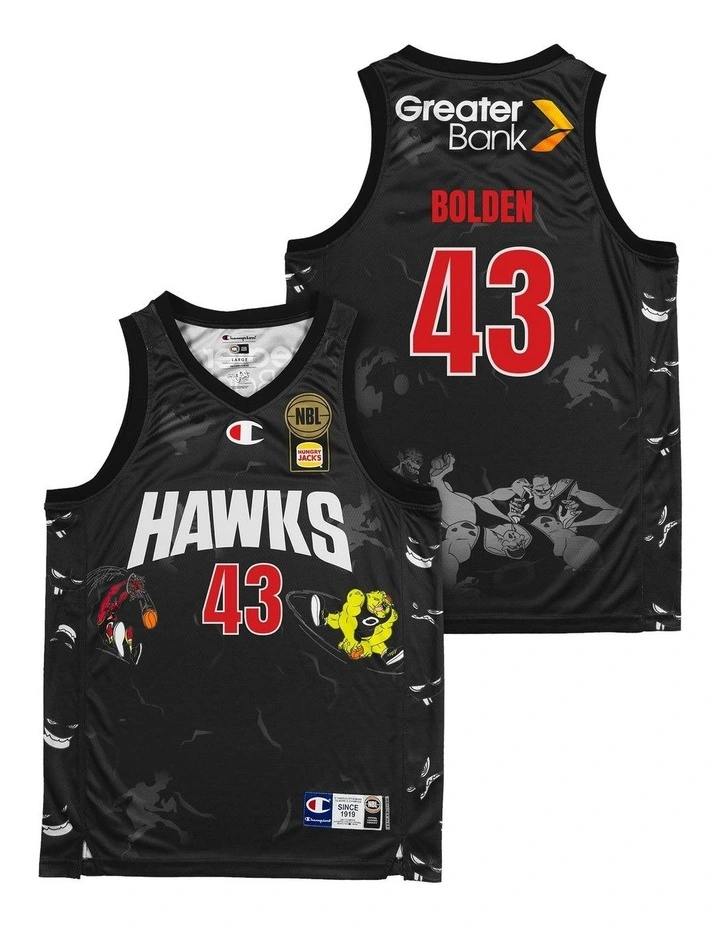 Illawarra Hawks 25/26 Space Jam Jersey - Jonah Bolden image 1