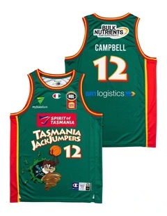 Tasmania JackJumpers 25/26 Space Jam Jersey in Green