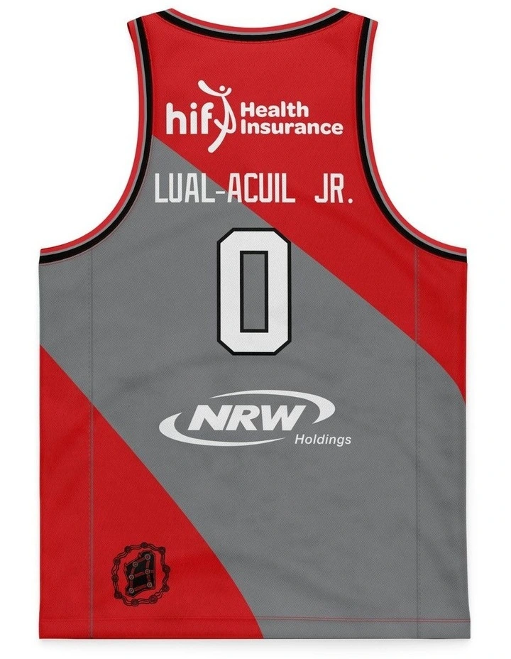 Perth Wildcats 25/26 Retro Round Jersey in Jo Lual-Acuil Jr. image 3