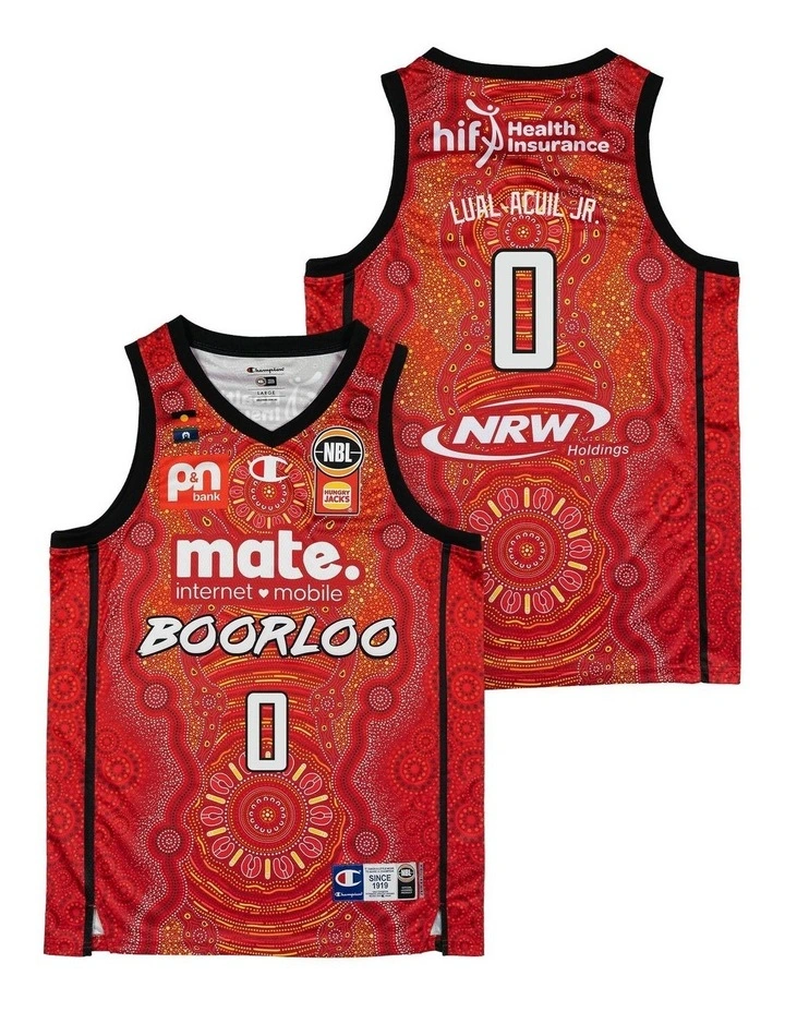 Perth Wildcats 25/26 Indigenous Jersey in Jo Lual-Acuil image 1