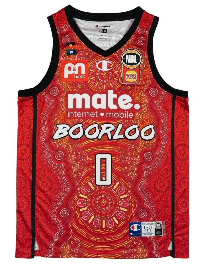 Perth Wildcats 25/26 Indigenous Jersey in Jo Lual-Acuil image 3