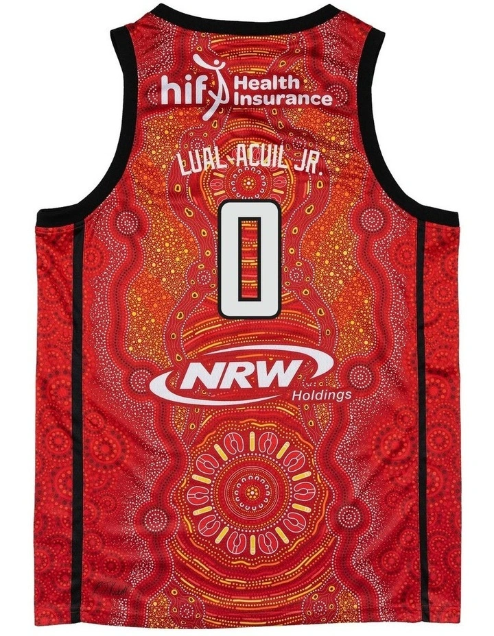 Perth Wildcats 25/26 Indigenous Jersey in Jo Lual-Acuil image 4
