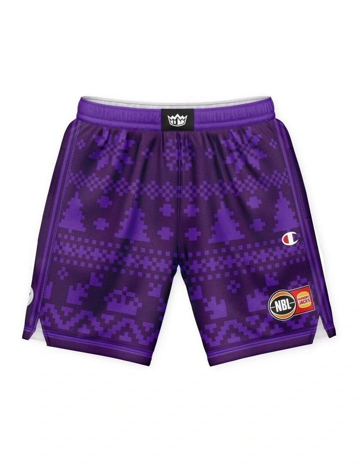 Sydney Kings 25/26 Christmas Shorts in Blue image 2
