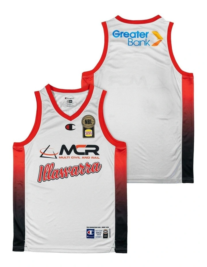 Illawarra Hawks 25/26 HoopsFest Jersey in Grey image 1