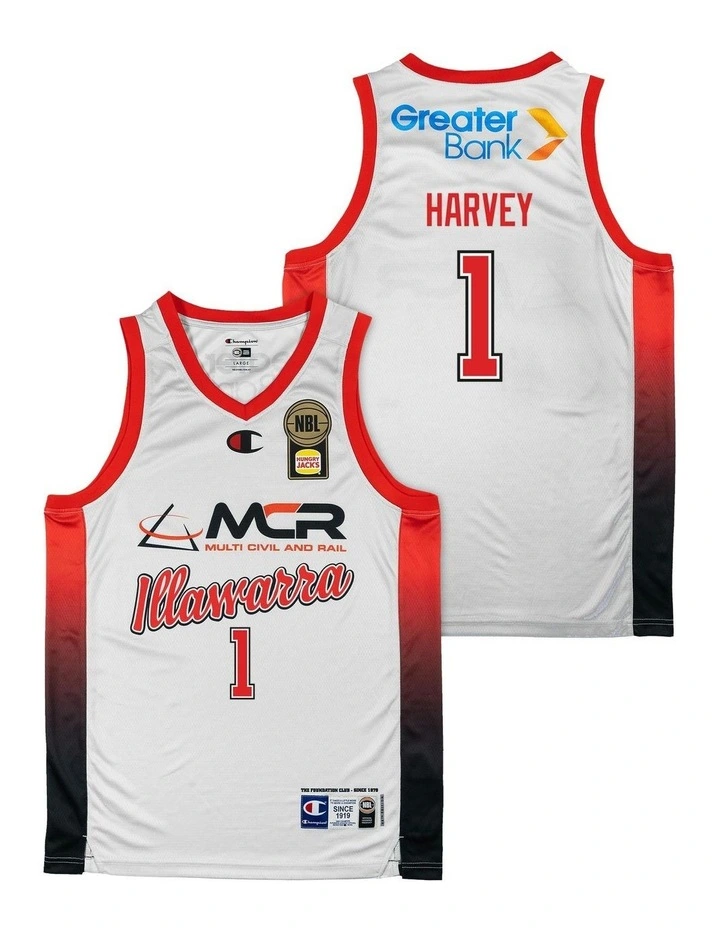 Illawarra Hawks 25/26 HoopsFest Jersey in Grey image 1