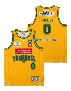 Tasmania JackJumpers 25/26 HoopsFest Jersey in Yellow