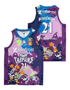 Cairns Taipans 25/26 Space Jam Jersey in Purple