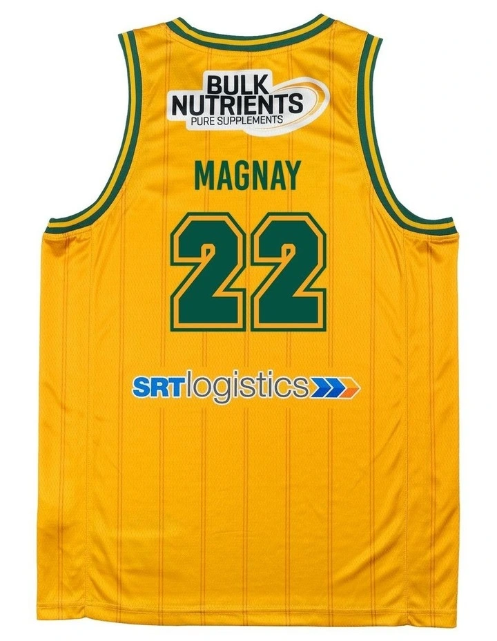 Tasmania JackJumpers 25/26 HoopsFest Jersey in Yellow image 4