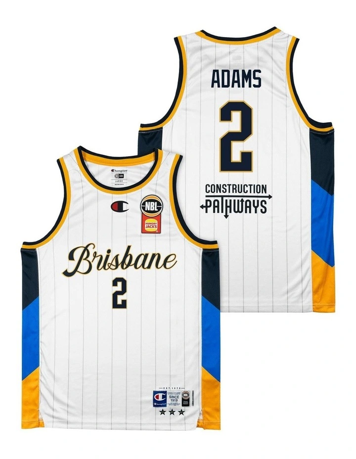 Brisbane Bullets 25/26 HoopsFest Jersey in Jaylen Adams image 1