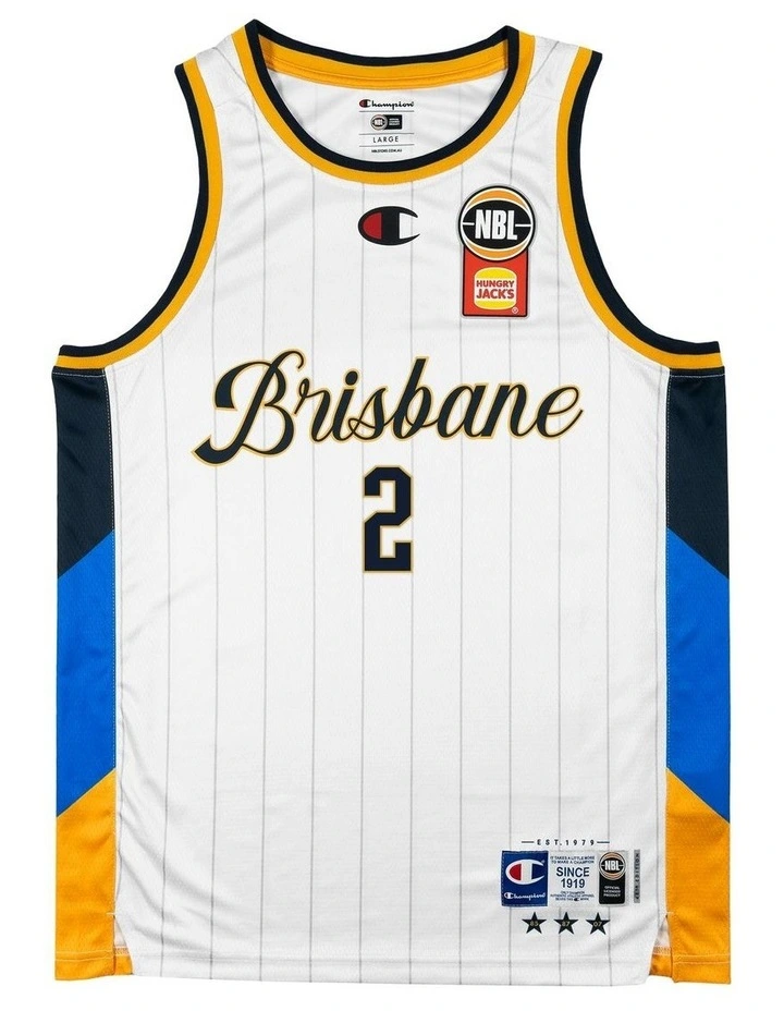 Brisbane Bullets 25/26 HoopsFest Jersey in Jaylen Adams image 3