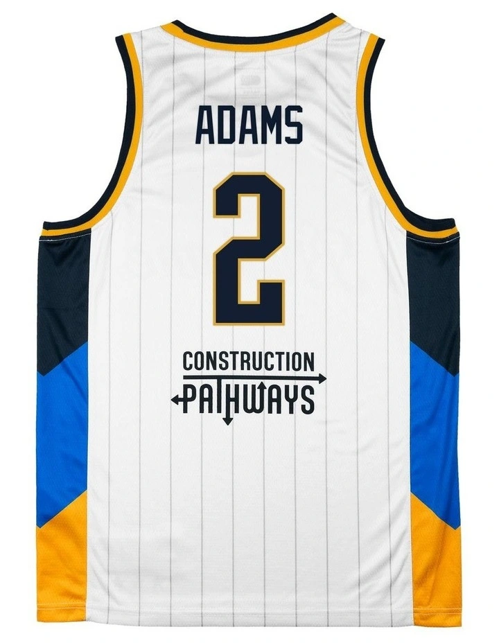 Brisbane Bullets 25/26 HoopsFest Jersey in Jaylen Adams image 4