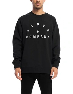 Roman Crewneck in Black